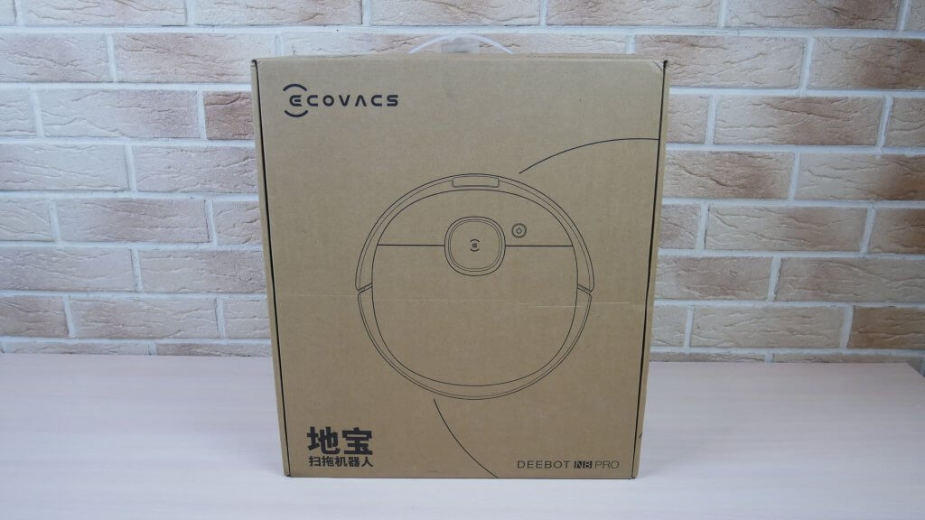 Коробка от Ecovacs Deebot OZMO N8 PRO