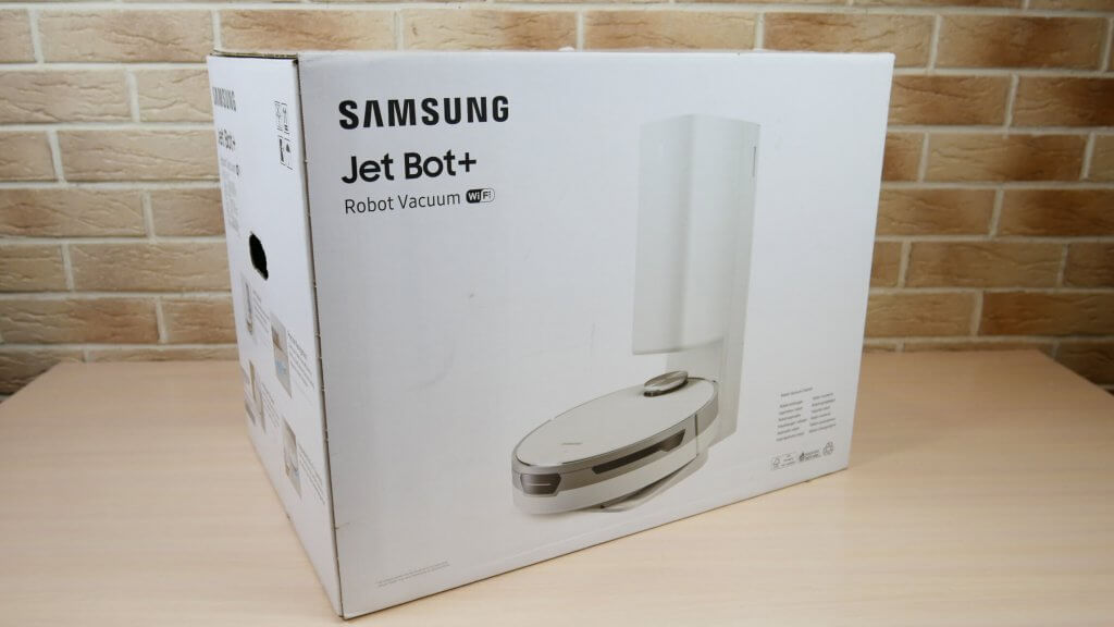 Коробка от Samsung Jet Bot+
