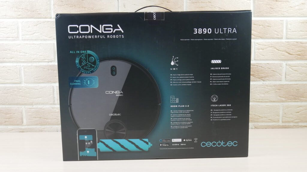 Коробка Cecotec Conga 3890 Ultra