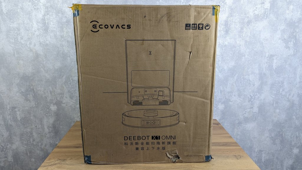 Ecovacs Deebot X1 Omni Коробка