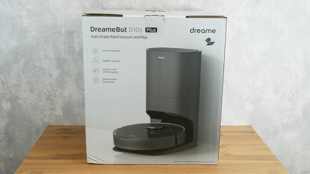 Dreame Bot D10s Plus: коробка