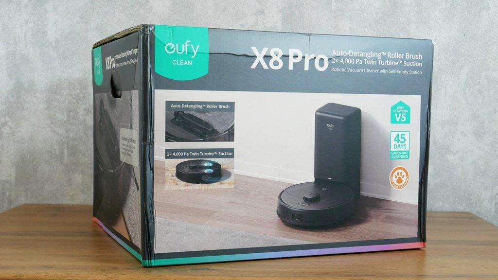 Eufy Clean X8 Pro: Коробка