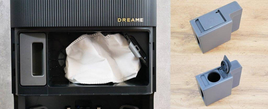Dreame Bot X30 Pro: Резервуар для моющего средства