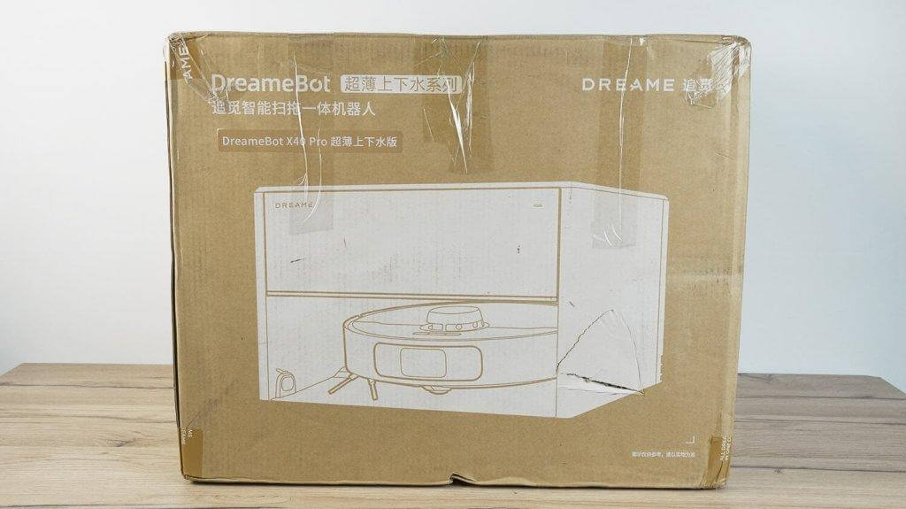 Dreame Bot X40 Pro: Коробка