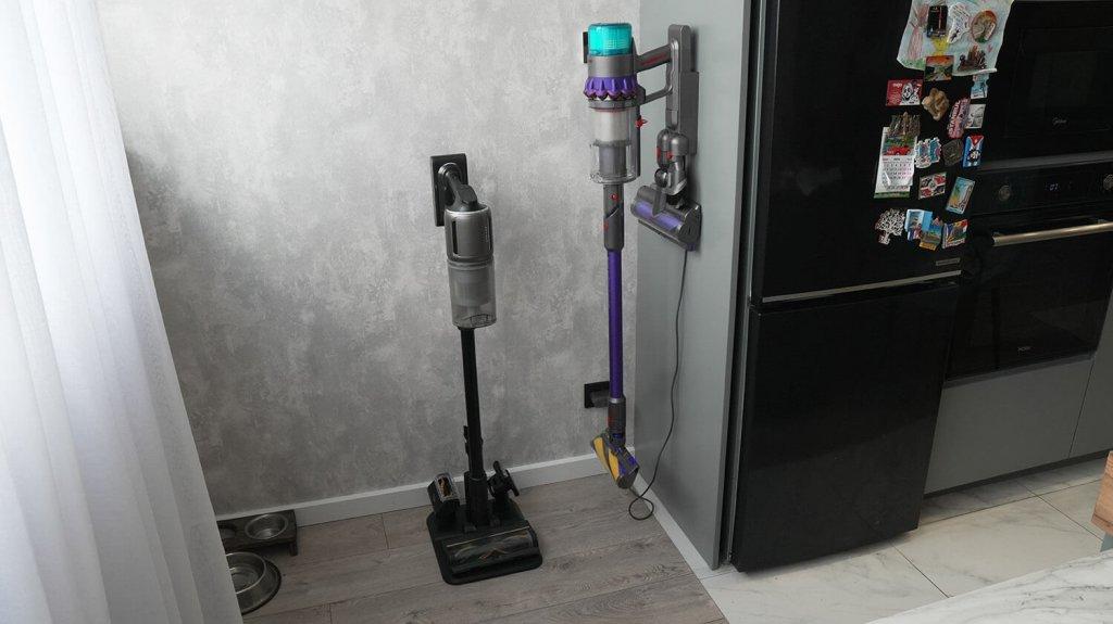 Dreame Z30 и Dyson Gen5 Absolute Detect: Хранение пылесосов