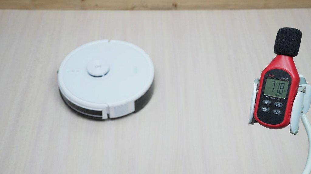 ECOVACS DEEBOT Y1 Pro: Уровень шума