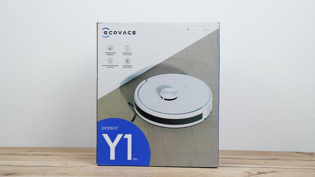 ECOVACS DEEBOT Y1 Pro: Коробка