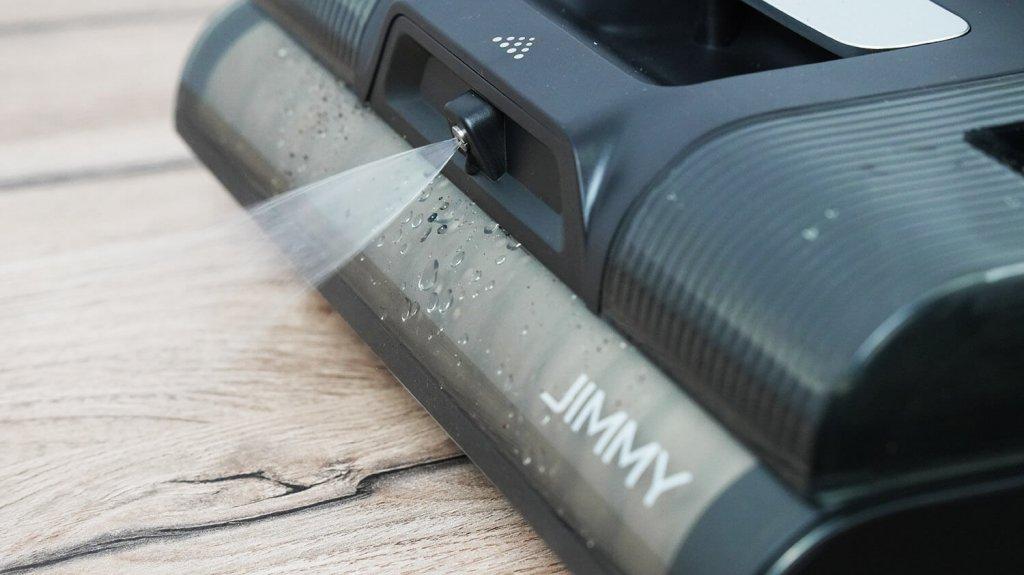 Jimmy HW11 Pro Max: Подача воды перед роллерами