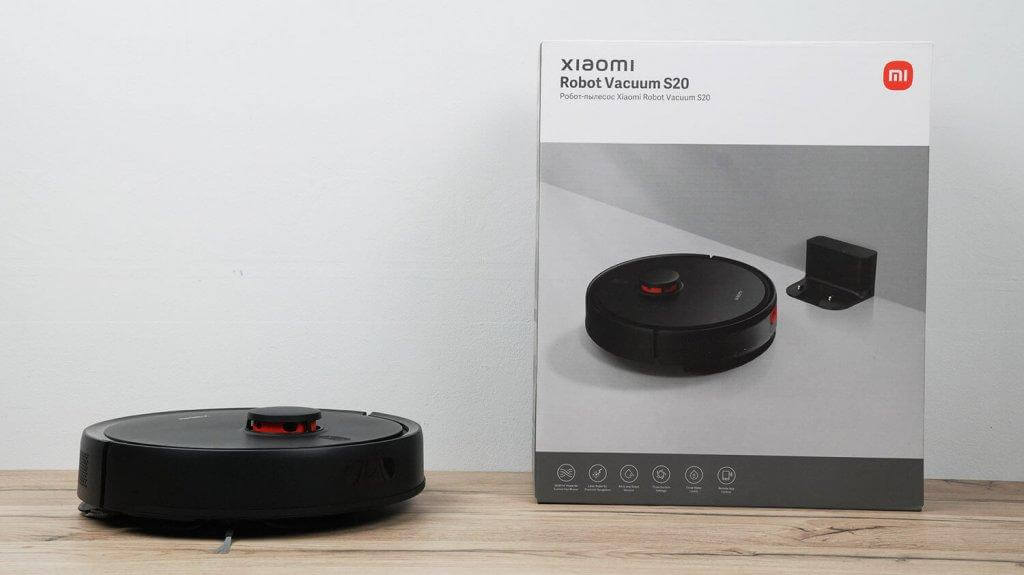 Xiaomi Robot Vacuum S20: робот и коробка