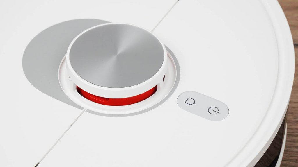 Xiaomi Robot Vacuum S20+: Лидар и панель управления