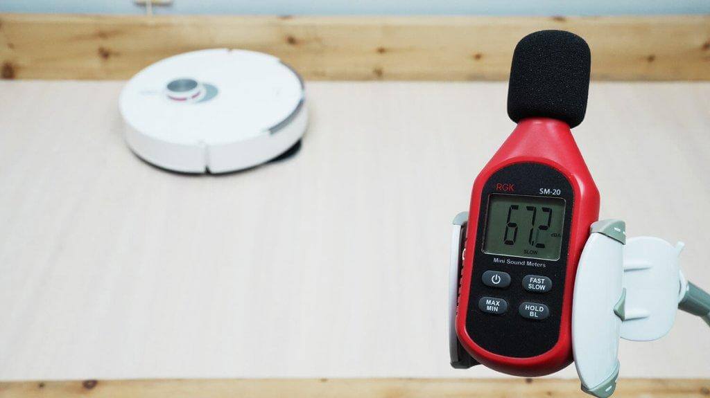 Xiaomi Robot Vacuum S20+: Уровень шума