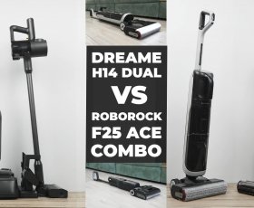 Сравнение Dreame H14 Dual и Roborock F25 ACE Combo: в чем отличия и какой выбрать?!