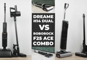 Сравнение Dreame H14 Dual и Roborock F25 ACE Combo: в чем отличия и какой выбрать?!