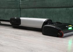 Trouver X4 Pro: мойка пола горячей водой с распылением и удобная парковка на базу