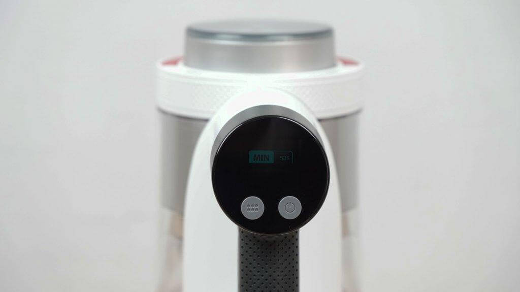 EVOLUTION Smart Clean VCF2613UV Wet and Dry: Дисплей и панель управления