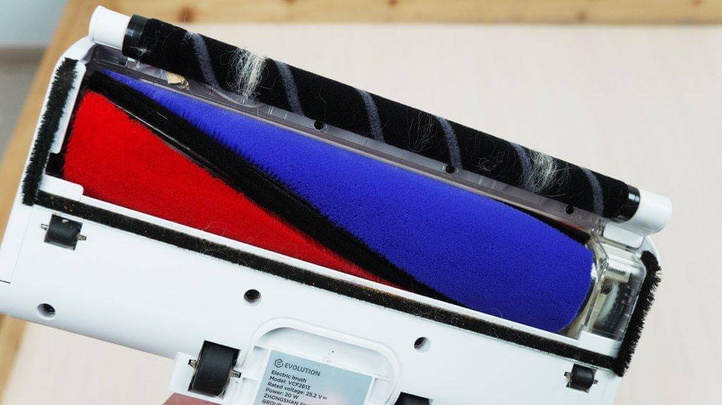 EVOLUTION Smart Clean VCF2613UV Wet and Dry: Состояние пушистого роллера