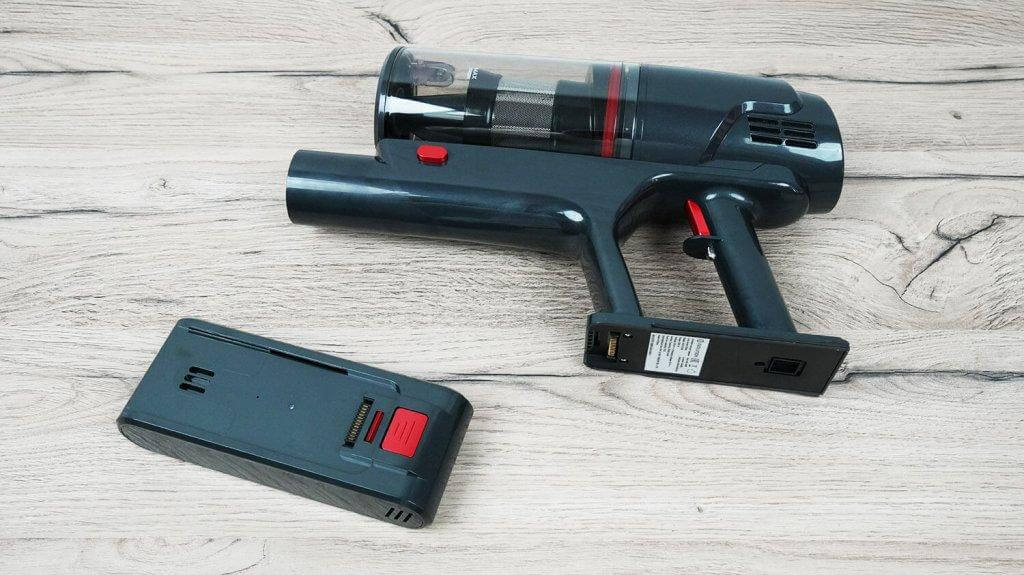 EVOLUTION Smart Clean VCF2712M: Съемный аккумулятор