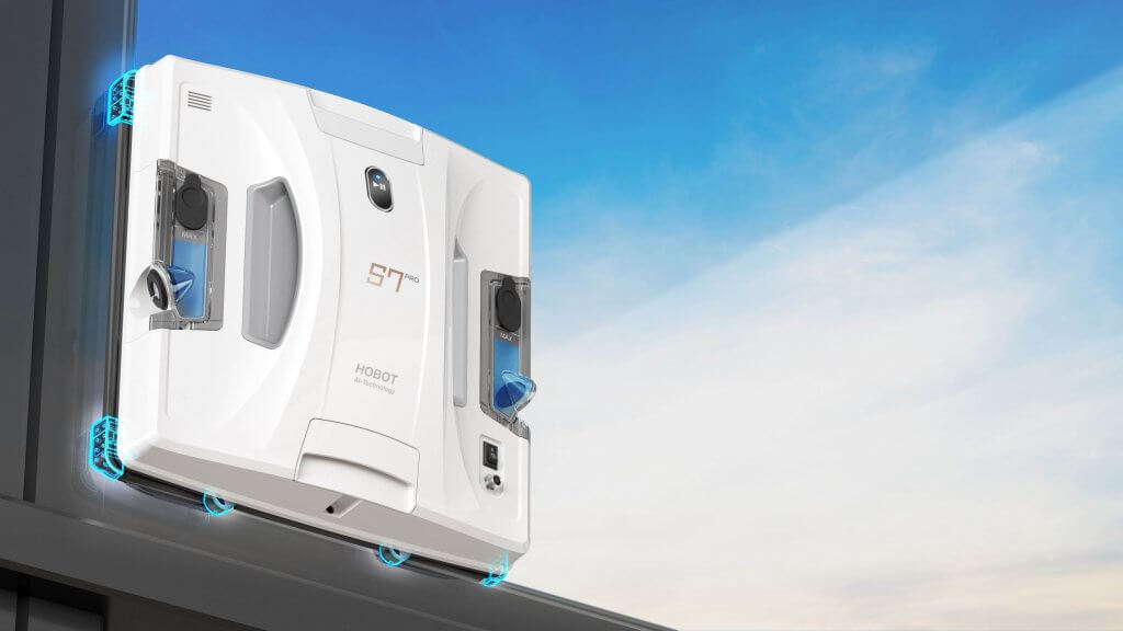 Hobot S7 Pro: Датчики по краям