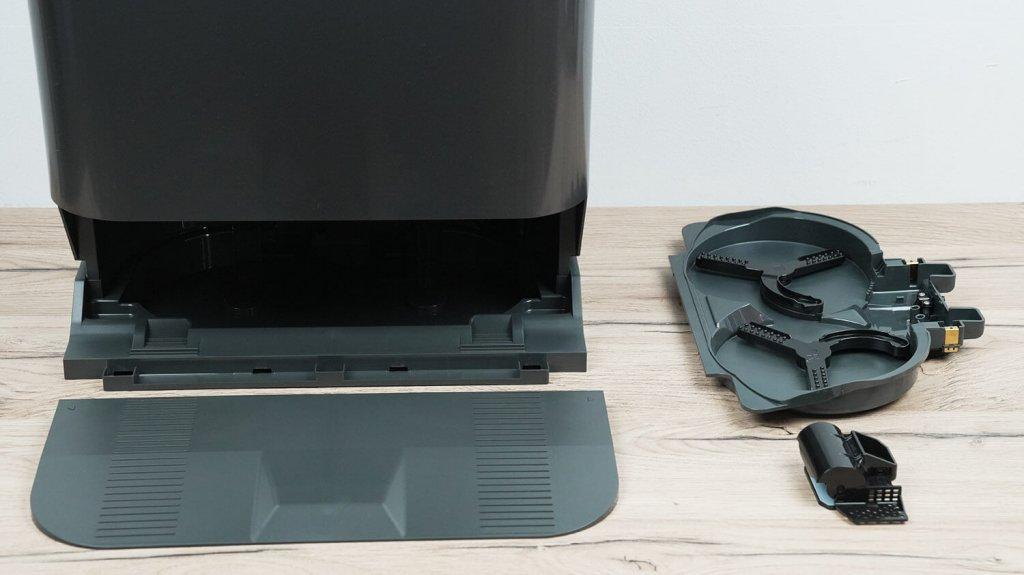 Midea VCR V15 Pro Ultra: съемный поддон и трап