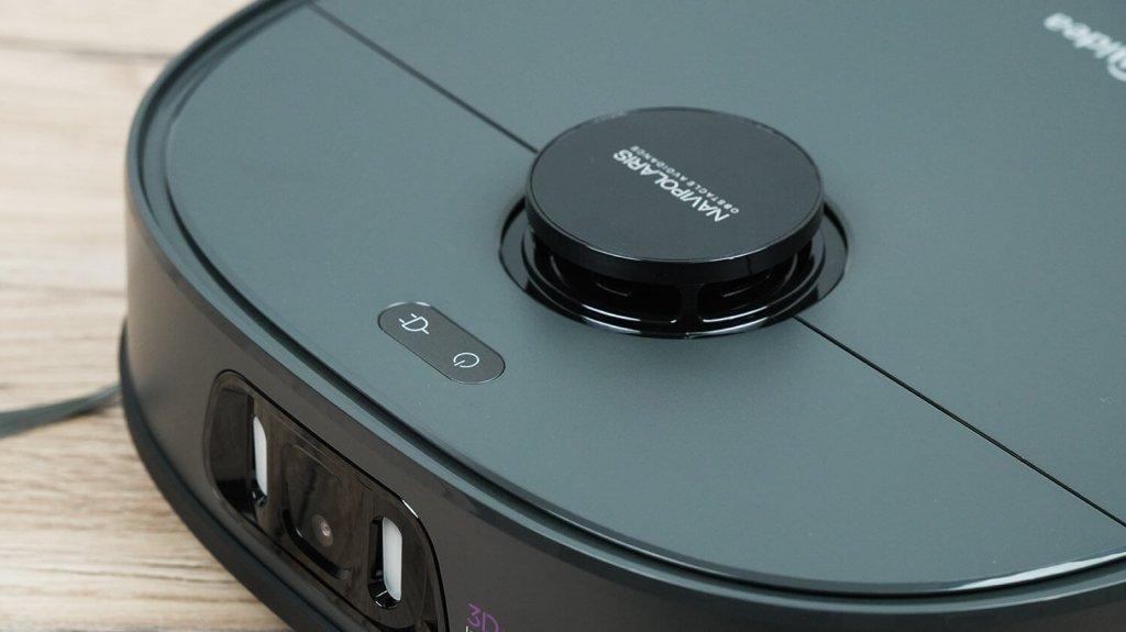 Midea VCR V15 Pro Ultra: Лидар и панель управления