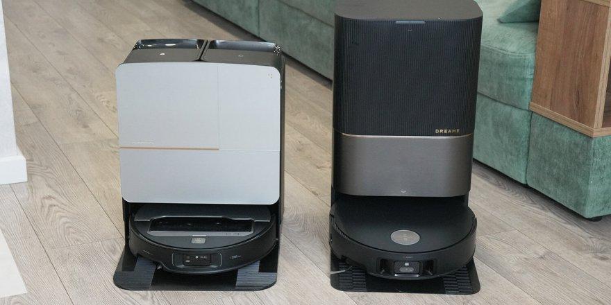 Dreame X50 Ultra Complete и Roborock Saros Z70