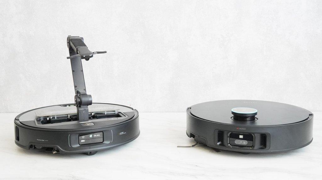 Roborock Saros Z70 и Dreame X50 Ultra Complete: Выезжающая рука и лидар