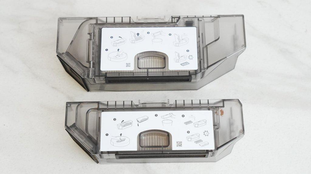 Roborock Saros Z70 и Saros 10R: Сравнение пылесборников