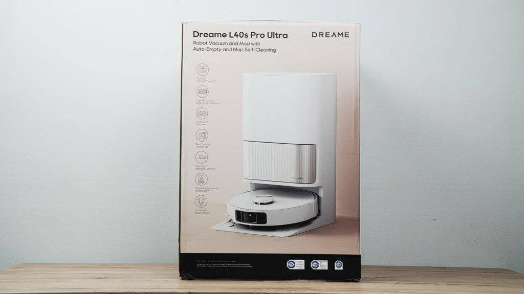 Dreame L40s Pro Ultra: Коробка