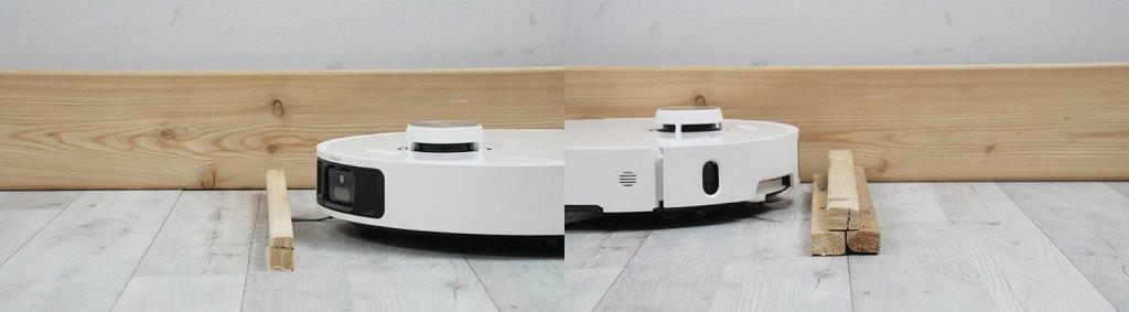Dreame L40s Pro Ultra: Проезд 3 и 4 см порожка