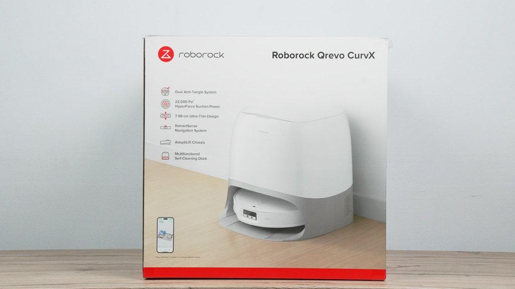 Roborock Qrevo CurvX: Коробка