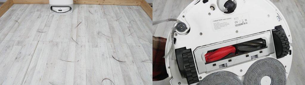 Roborock Qrevo CurvX: Защита от наматывания волос