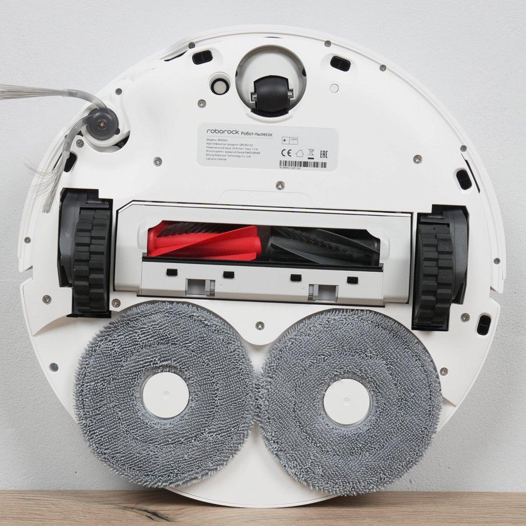 Roborock Qrevo CurvX: Вид снизу