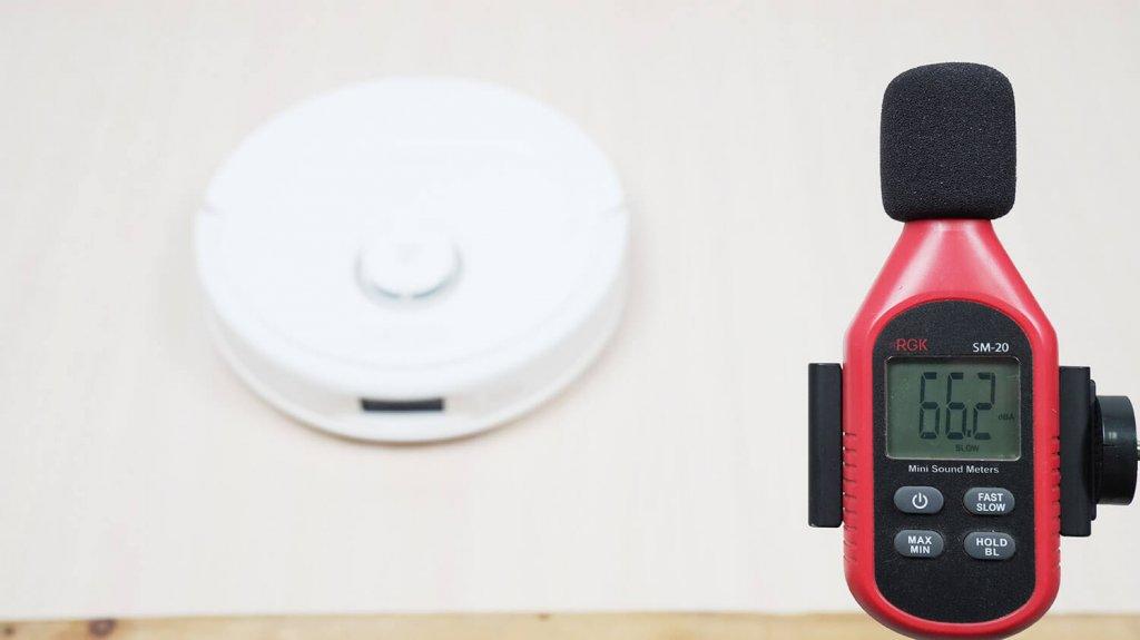 Roborock Qrevo C: Уровень шума