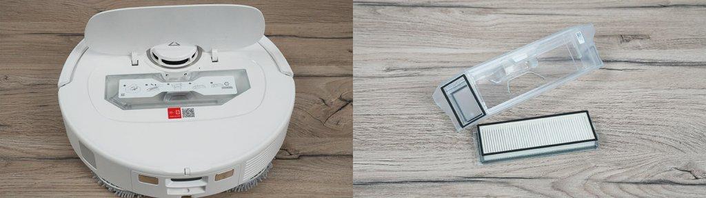 Roborock Qrevo C: Пылесборник