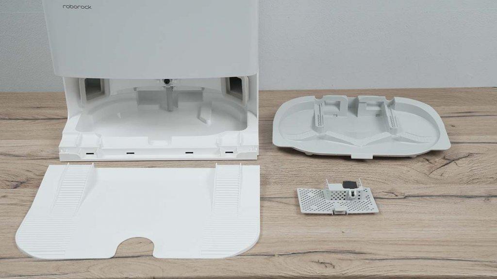 Roborock Qrevo C: Съемные модули станции