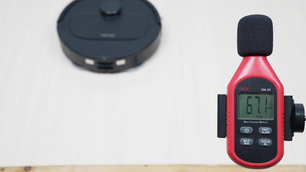 Roborock Qrevo L: Уровень шума
