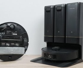 Trouver Z50 Ultra: самоочищающаяся швабра для мойки пола, 19 000 Па, станция «Всё в одном»