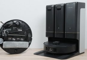 Trouver Z50 Ultra: самоочищающаяся швабра для мойки пола, 19 000 Па, станция «Всё в одном»