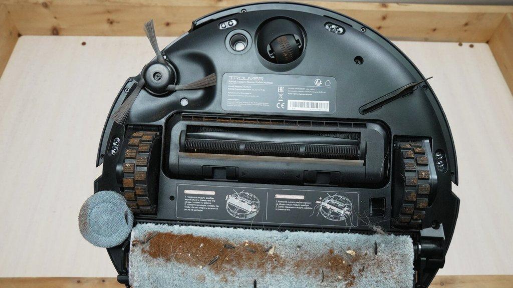 Trouver Z50 Ultra: Состояние чистящего модуля