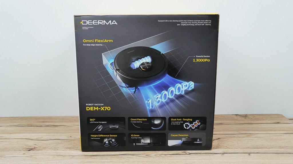 Deerma DEM-X70: Коробка