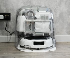 DJI ROMO P: смелый дизайн, превосходный объезд предметов, 25 000 Па и станция «Всё в одном»!