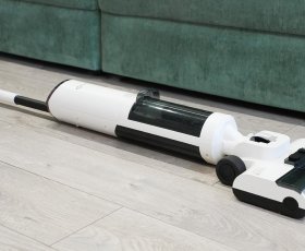 Neatsvor T50: 17000 Па, угол наклона 180°, роллер из губки для оттирания пятен