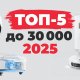 Рейтинг лучших роботов-пылесосов до 30000 рублей в 2025 году