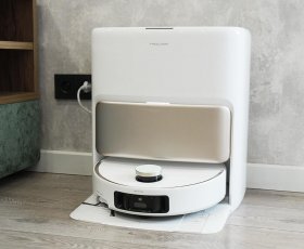 Trouver V50 Ultra Complete: лидар-лифт, 24000 Па, режим вездехода, улучшенная станция!