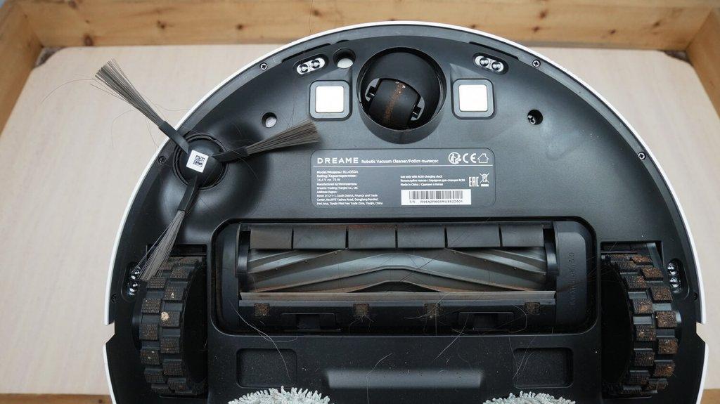 Dreame L40: Состояние щёток