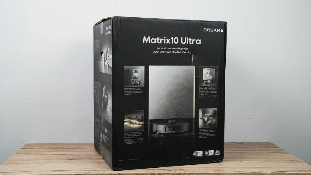 Dreame Matrix10 Ultra: Коробка