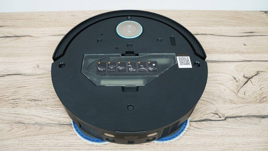 Dreame Matrix10 Ultra: Расположение пылесборника