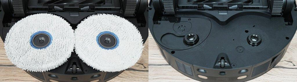 Dreame Matrix10 Ultra: Механизм выезда салфетки к краю