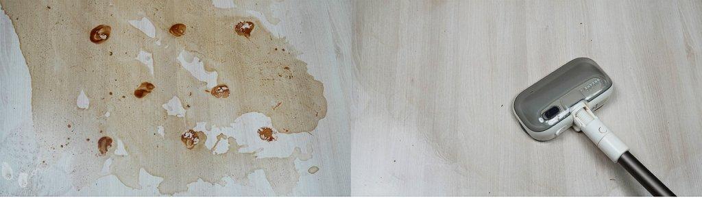 Dreame R10s Aqua: Оттирание пятен