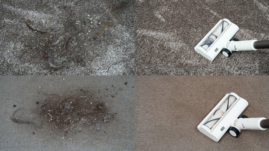 Dreame R10s Aqua: Чистка ковров